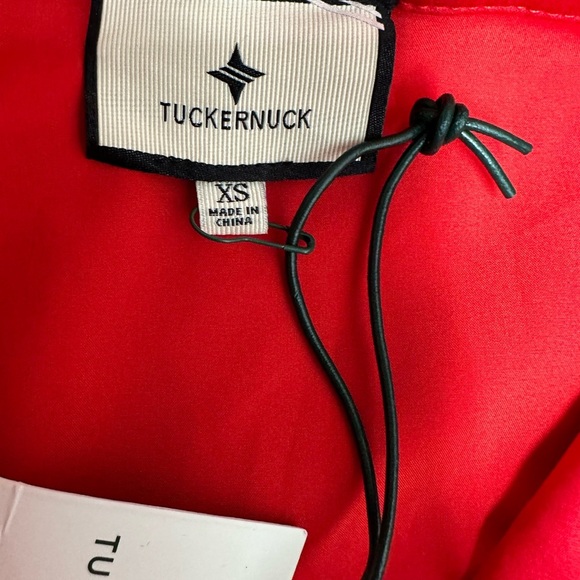 TUCKERNUCK Balloons sleeves Elegant Red Dress for Women size XS NWT - Picture 8 of 12